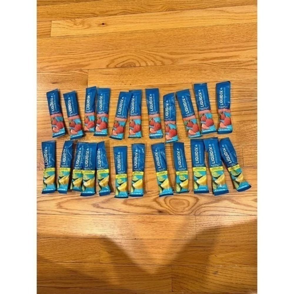 Liquid IV hydrate multiplier electrolyte drink 23 packets new